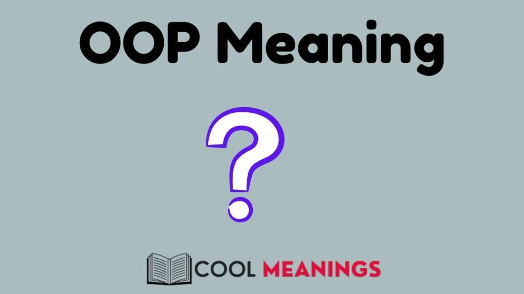 OOP Meaning