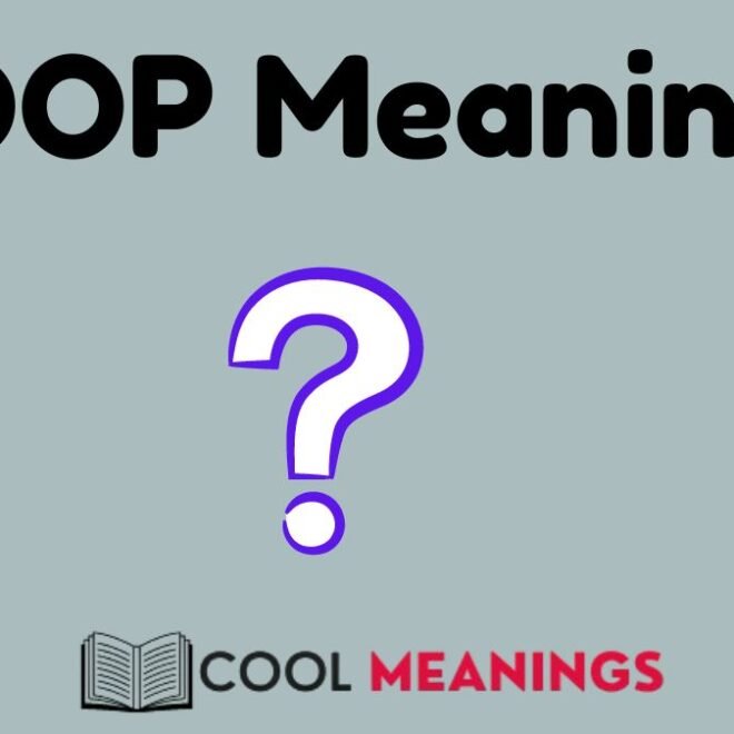 OOP Meaning