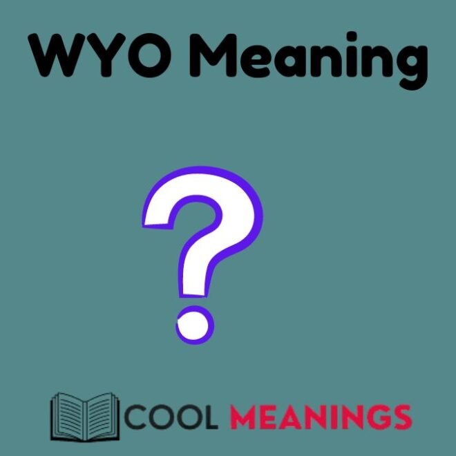 WYO Meaning